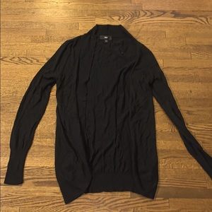 Black cardigan